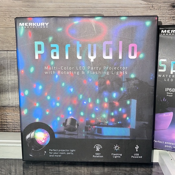 ❤️NEW!!!❤️Merkury Inn. Bundled PartyGlo & Spotglo - Picture 3 of 10